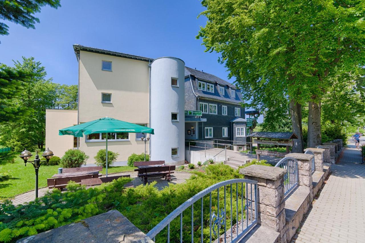Hotel Haus Oberland マッサーベルク エクステリア 写真