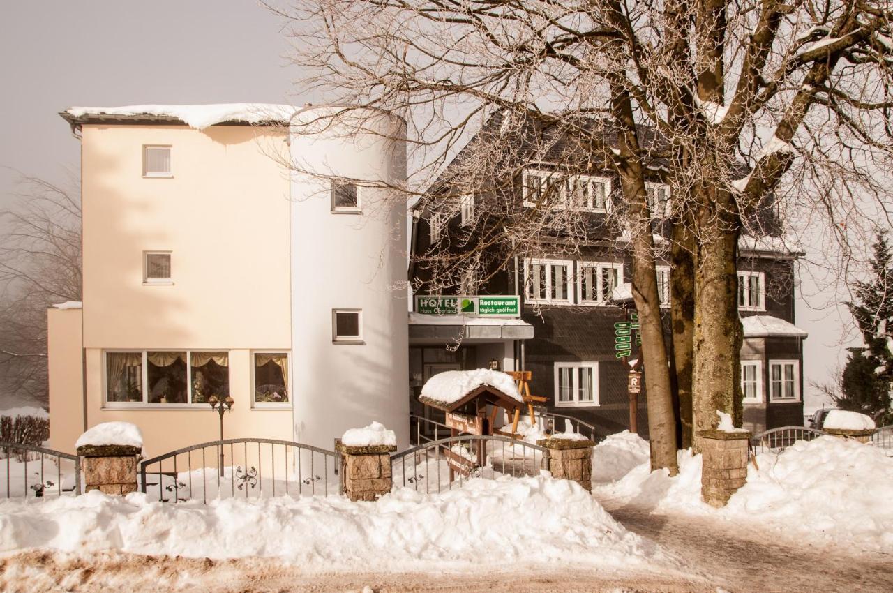 Hotel Haus Oberland マッサーベルク エクステリア 写真