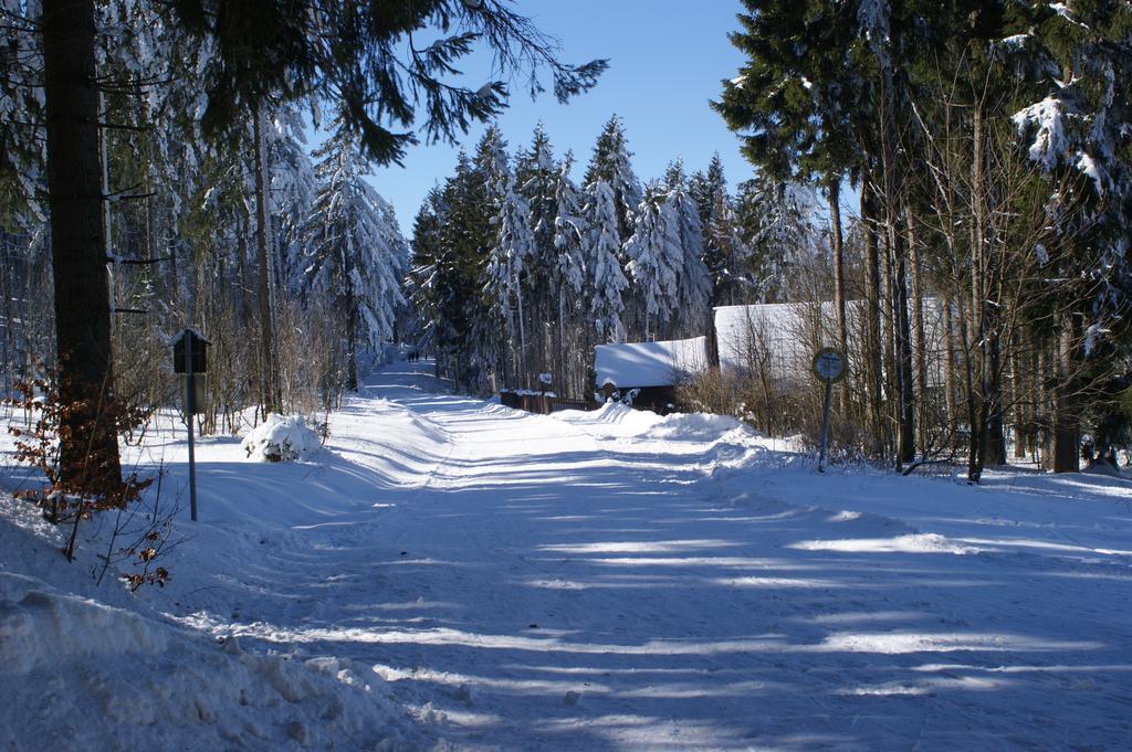 Hotel Haus Oberland マッサーベルク エクステリア 写真