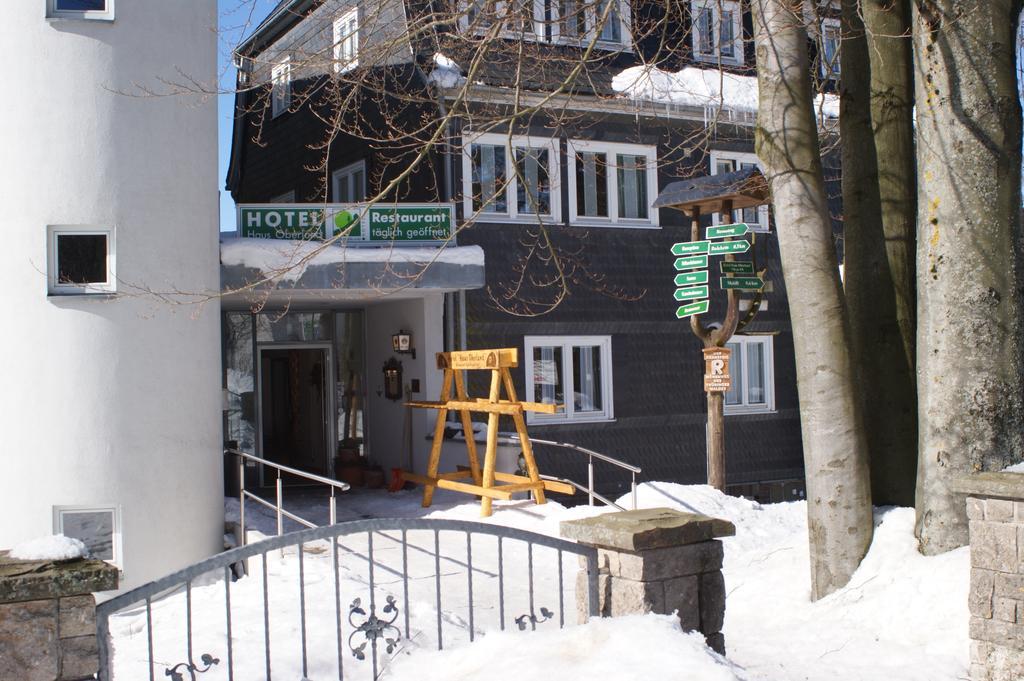Hotel Haus Oberland マッサーベルク エクステリア 写真