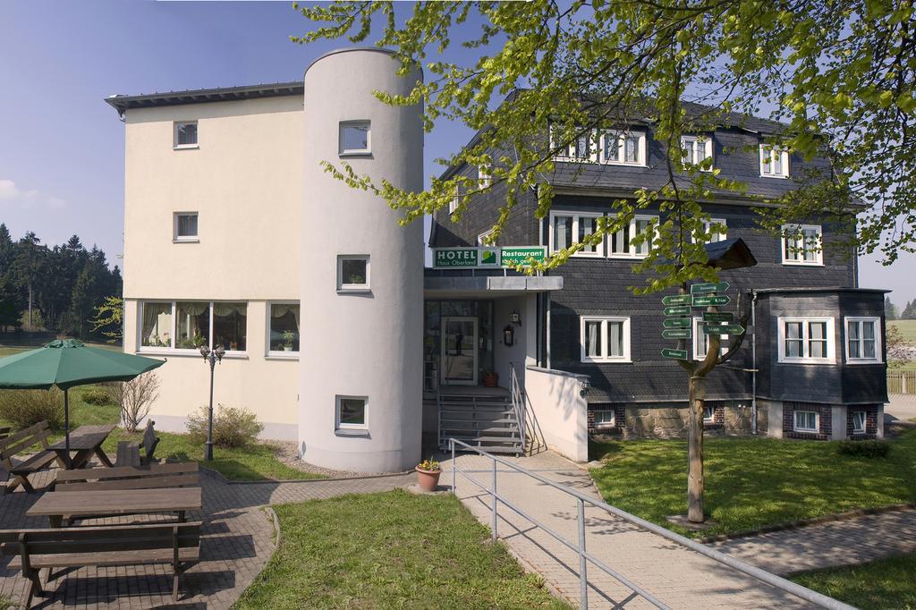 Hotel Haus Oberland マッサーベルク エクステリア 写真